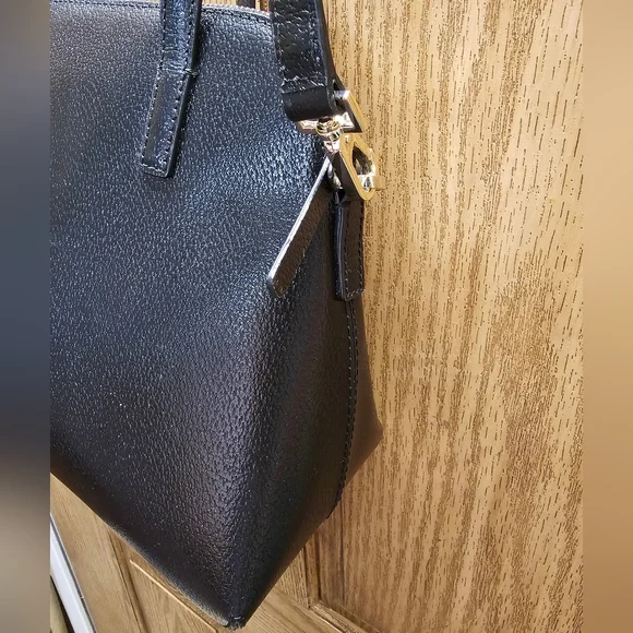 Kate Spade Matthew's Street Maise Black & White Bow Handbag Sachel NWOT Sold out - Picture 12 of 16